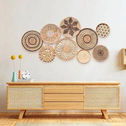 Western Kitchen Decor Boho Style Decoration Livingroom Wall Mexican Baskets Coastal Rustic Farmhouse Fall Decorations