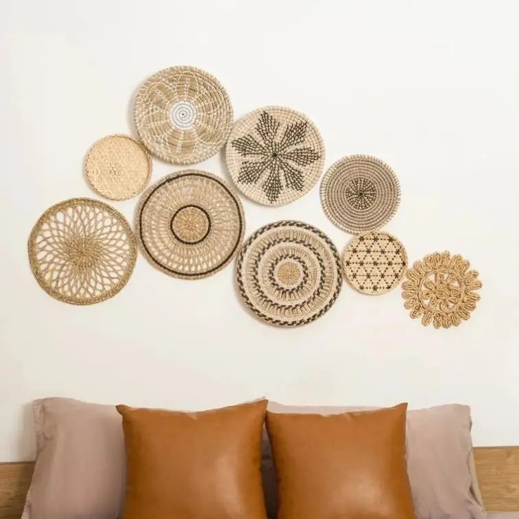 Western Kitchen Decor Boho Style Decoration Livingroom Wall Mexican Baskets Coastal Rustic Farmhouse Fall Decorations