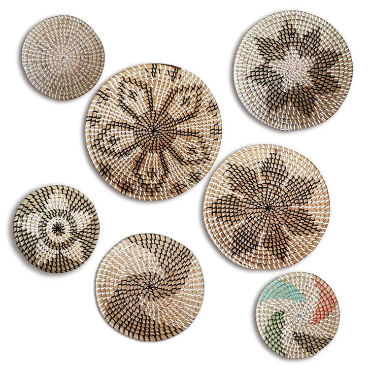 Accessories Rooms Farmhouse Boho Kitchen Home Essentials Decor Luxury Bedroom Wall Hangbing Basket Ornaments for Trays Art 6