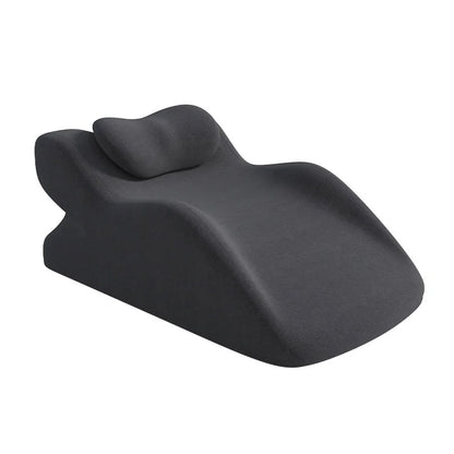Memory Foam Reading Pillow with Chest Support Bed Sex Aid Pillow with Knitted Neck Design New for Prone Sleeping