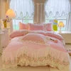 King Big Red Burgundy Plain Solid Quilts Sheets Woven Design for Wedding Bed Covers Winter Velvet Duvet Cover Set